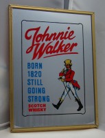 Зеркальные барные таблички Johnnie Walker и Beefeater (Y996)