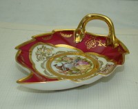 DW лоточек орешница фарфоровая винтажная (M638)