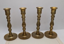 Подсвечники старинные 4 шт.  (B218)
