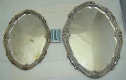 Подносы старинные 2 шт (V940)