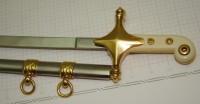 Нож для бумаг винтажный Сабля (Y179)