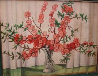 Картины дуплекс старинные Цветы (Y503)
