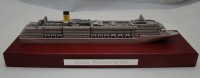 Сувенир макет круизного лайнера Costa Mediterranea (M055)