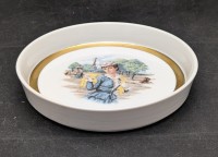 Wunsiedel блюдо винтажное лоток сервировочный Парижанка (B119)