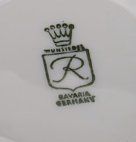 Wunsiedel блюдо винтажное лоток сервировочный Парижанка (B119)