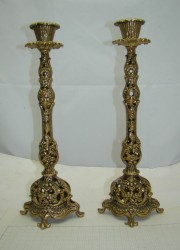 Подсвечники парные большие (R965)
