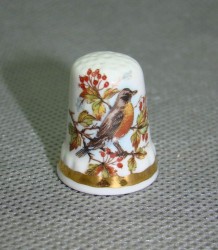 Наперсток коллекционный "Птица" (V249)