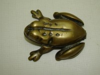 Шкатулка пепельница "Лягушка" (P845)