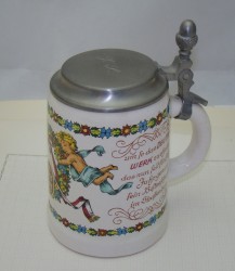 Кружка пивная с крышкой (Q326)