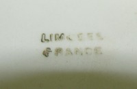 Limoges шкатулка маленькая с галантной сценой (W916)