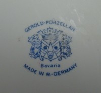 Gerold-Porzellan доска кухонная винтажная фарфоровая (Y260)