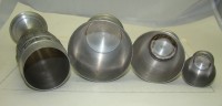 BMF винтажный набор оловянной посуды 4 предмета (Y701)