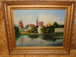 Картина Новодевичий монастырь СССР (N267d)