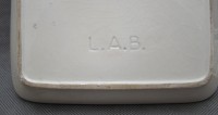 L.A.B. Лоток подносик старинный ручной работы (M835)