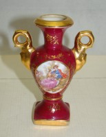 Limoges лиможская миниатюра вазочка (A531)