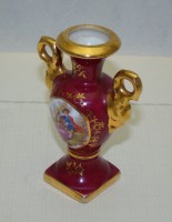 Limoges лиможская миниатюра вазочка (A531)
