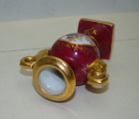 Limoges лиможская миниатюра вазочка (A531)