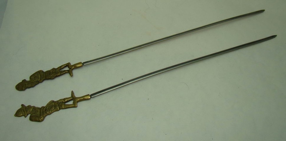 Шампуры с литьём 2шт. (U251)