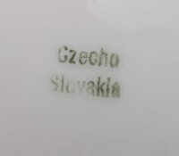 Блюдо фарфоровое винтажное Фрукты (A925)