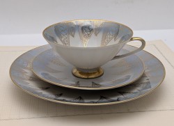 Zeh Scherzer & Co винтажная чайная тройка.  (B120)