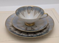 Zeh Scherzer & Co винтажная чайная тройка.  (B120)