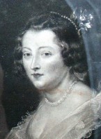 Старинная ротогравюра с картины Рубенса (V609)