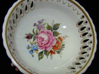 Вазочка для фруктов конфетница винтажная (V942)