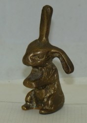 Фигурка бронзовая Зайчик (X464)