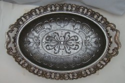 Блюдо фруктовница большая винтажная (Y419)