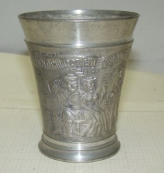 BMF стаканчик оловянный винтажный (Y702)