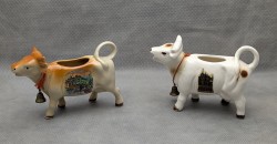 Молочники Альпийские коровы с дефектами 2 шт. (A827)