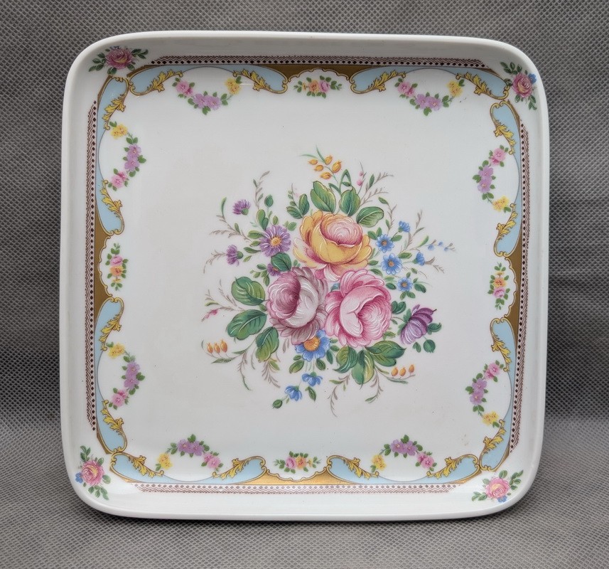 Limoges винтажное фарфоровое блюдо (A926)