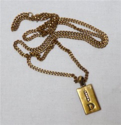 Бижутерия цепочка с подвеской (H599)