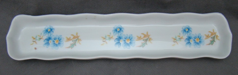 Limoges лоточек узкий фарфоровый винтажный (M153)