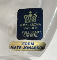 Mats Jonasson хрустальные дизайнерские фигурки пара (A433)