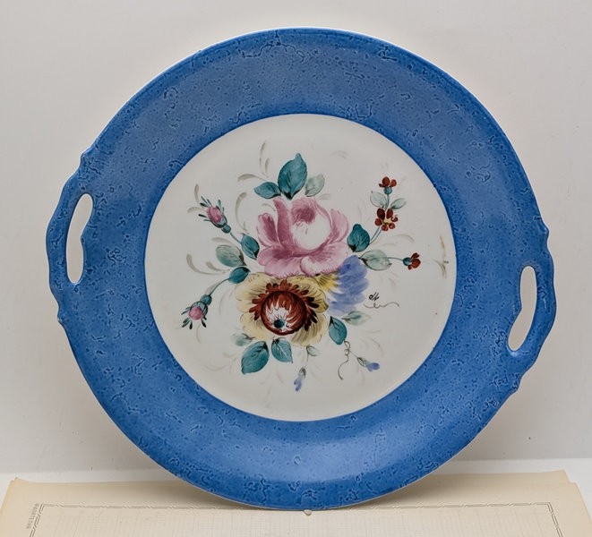 Блюдо старинное ручной работы (B122)