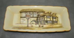 Lancasters лоток фаянсовый старинный (X885)