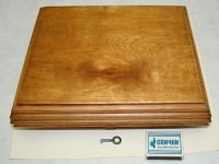 Шкатулка деревянная резная винтажная (M251)