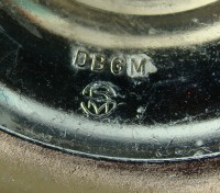 Кружка пивная большая керамическая винтажная (M643)