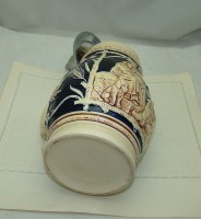 Кружка пивная большая керамическая винтажная (M643)