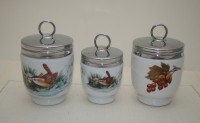 Royal Worchester кодлеры пашотницы фарфоровые винтажные 3 шт. (A236)