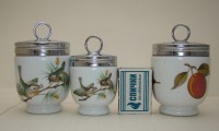 Royal Worchester кодлеры пашотницы фарфоровые винтажные 3 шт. (A236)