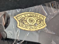 Val Saint Lambert хрустальное пресс-папье Нептун Владыка морей (A829)