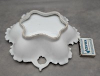 Блюдо конфетница винтажная Цветы (A928)