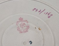 Empire Works старинная английская тарелка (B123)