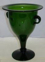 Ваза из цветного стекла большая (W086)