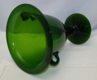 Ваза из цветного стекла большая (W086)