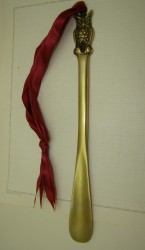 Ложка рожок для обуви Сова (Q785)