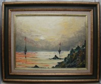 Картина винтажная Море (M059)