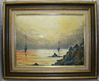 Картина винтажная Море (M059)